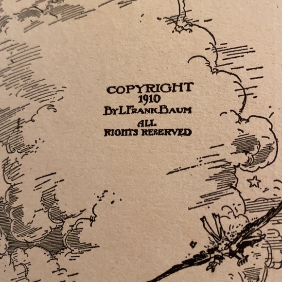 1910 The Emerald City of Oz Book - Picture 4 of 16